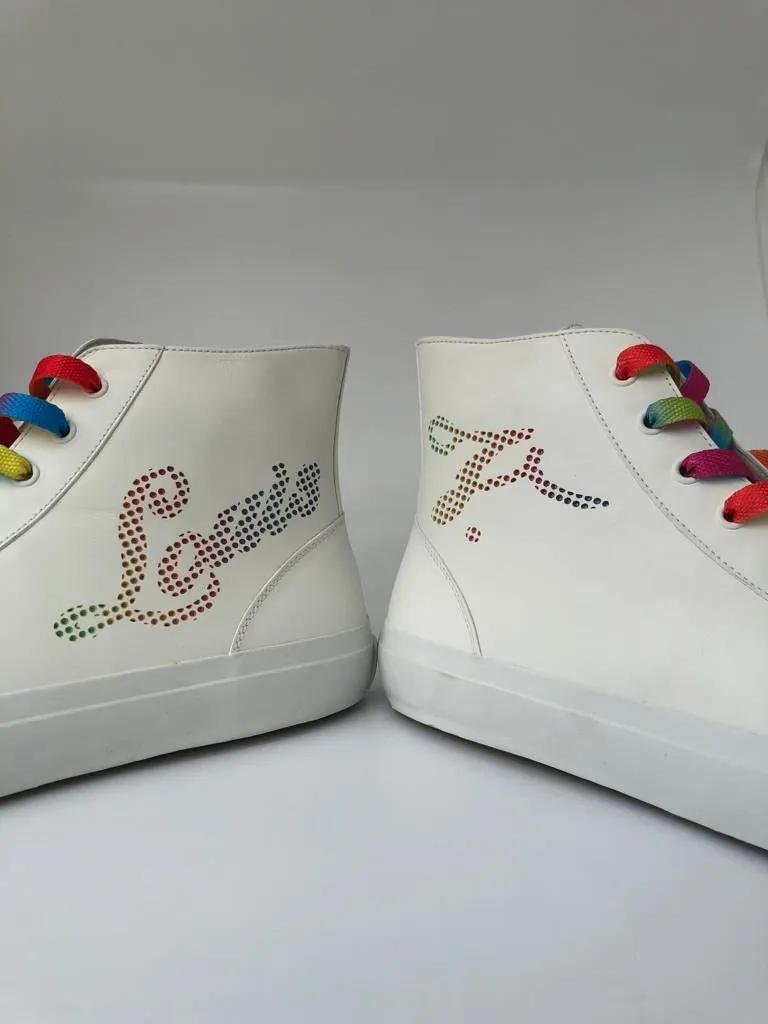 Tattoo Sneaker Boot Multicolor