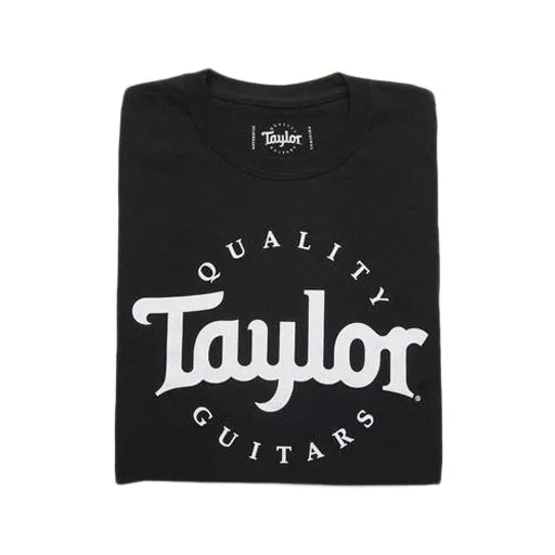 Taylor Men's Basic Black Logo T-Shirt