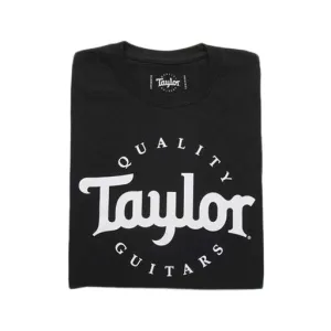 Taylor Men's Basic Black Logo T-Shirt