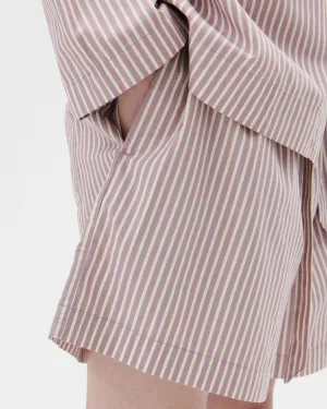 Tekla - Cotton Poplin Pyjamas Shorts