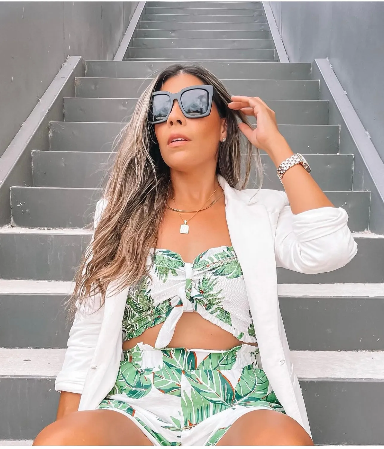 The Callie Tube Top & Shorts Set