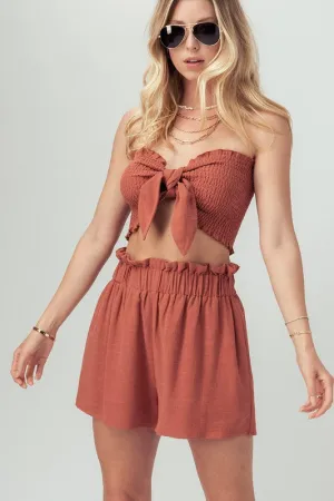 The Callie Tube Top & Shorts Set