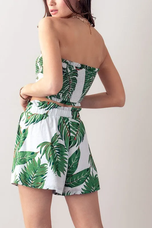 The Callie Tube Top & Shorts Set