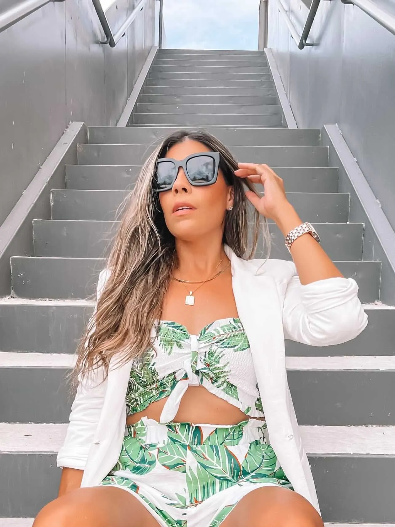 The Callie Tube Top & Shorts Set