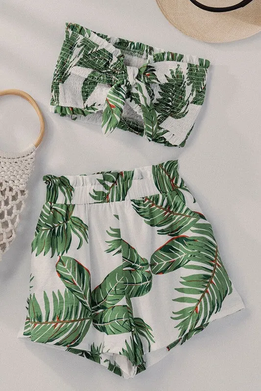 The Callie Tube Top & Shorts Set
