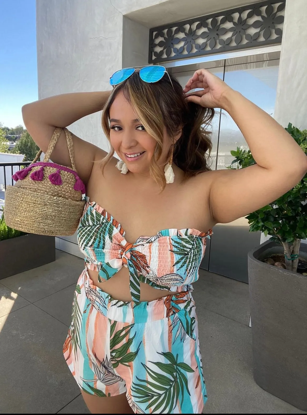 The Callie Tube Top & Shorts Set