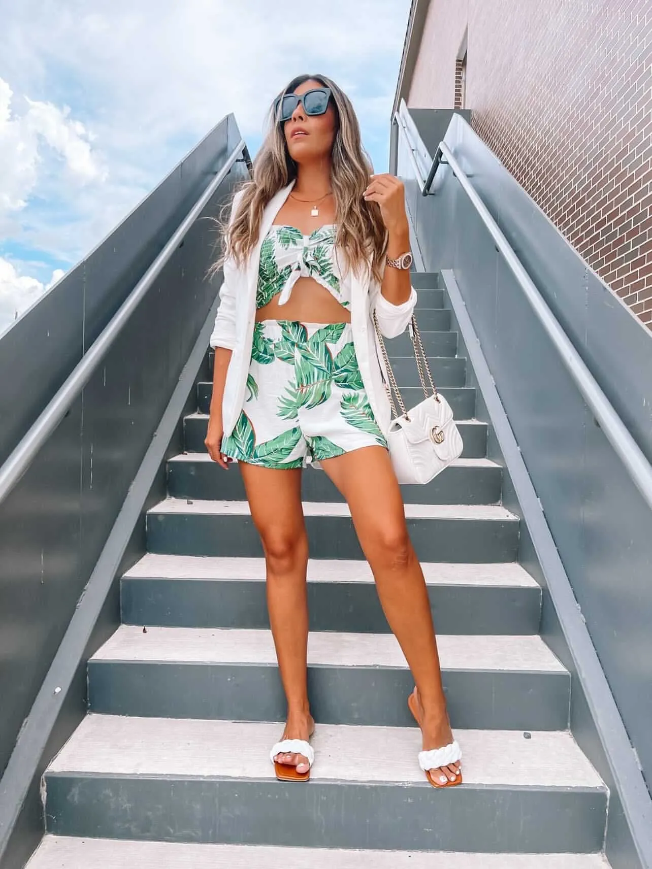 The Callie Tube Top & Shorts Set