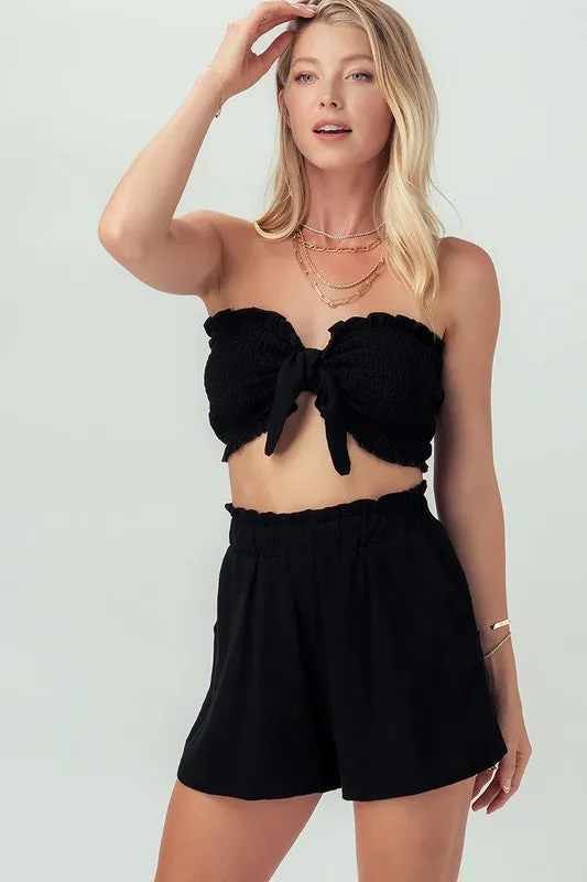 The Callie Tube Top & Shorts Set
