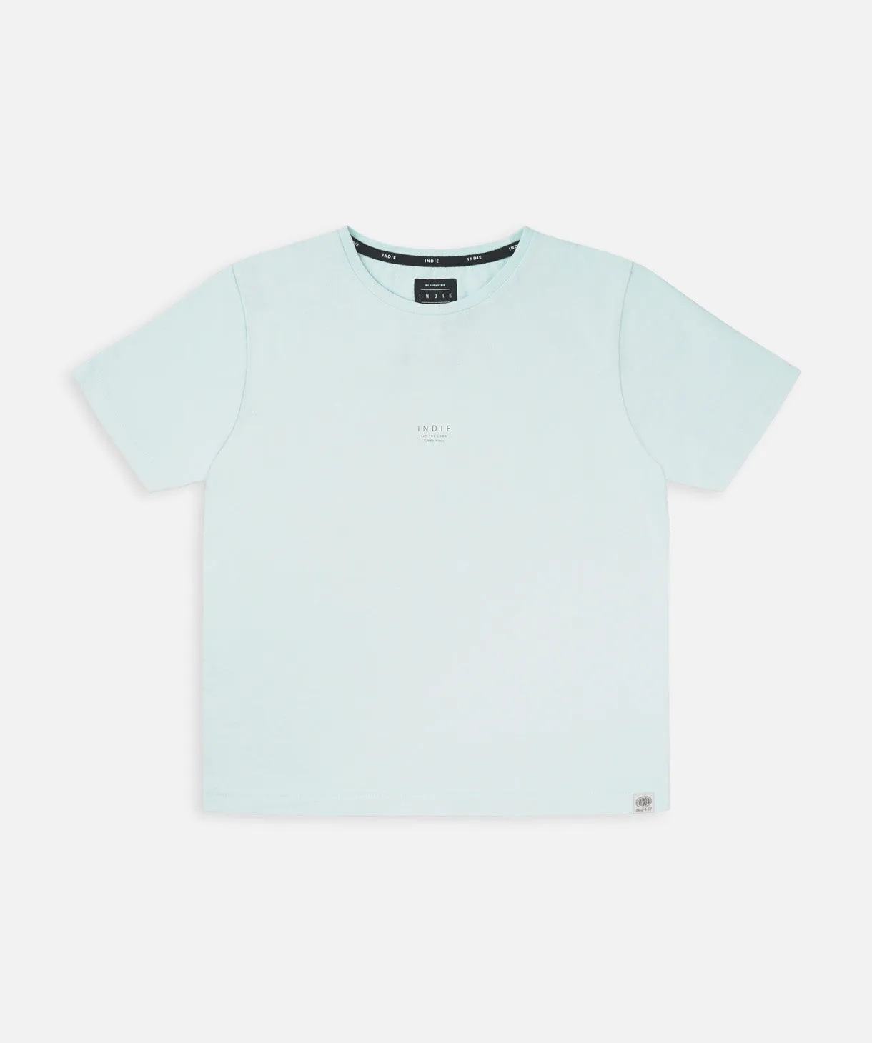 The New Marcoola Tee - Lt Cyan
