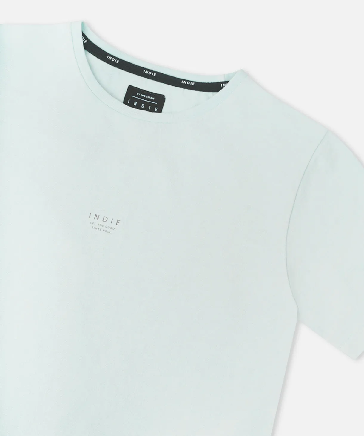 The New Marcoola Tee - Lt Cyan
