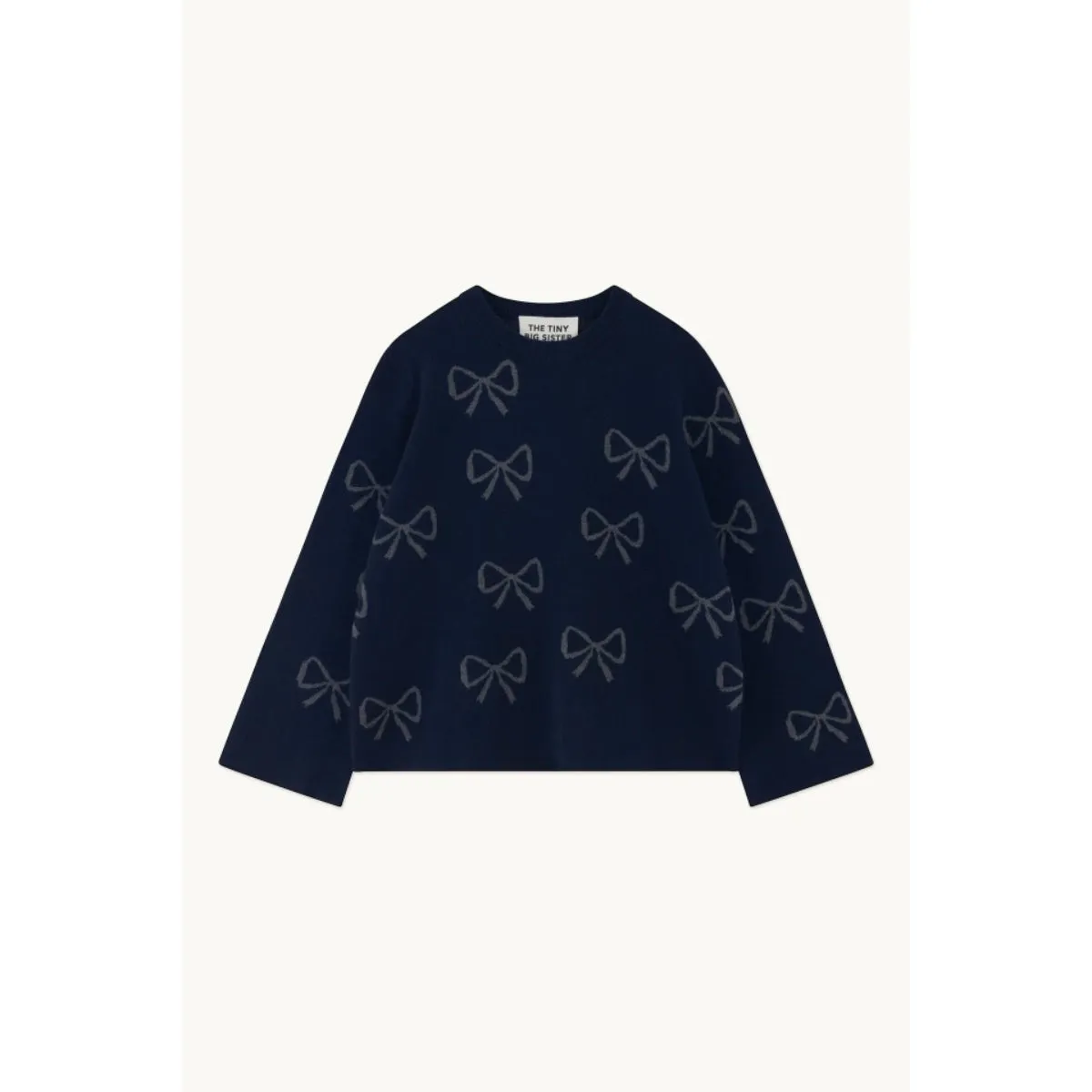 The Tiny Big Sister - Chloe bow sweater