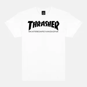 THRASHER Skate Mag Tee White