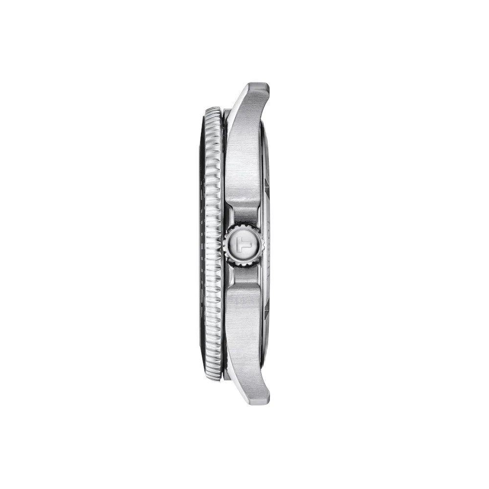 Tissot Seastar 1000 Mens Stainless Steel Black Dial Watch