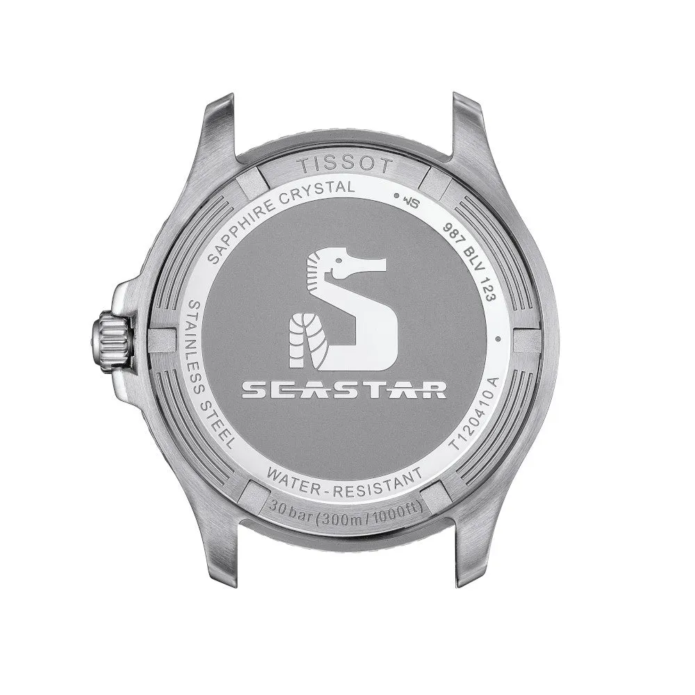 Tissot Seastar 1000 Mens Stainless Steel Black Dial Watch