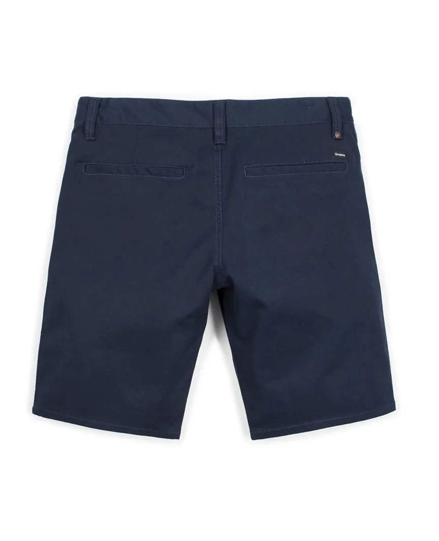 Toil II Hemmed Short Navy