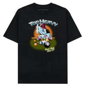 TOP HEAVY Ball Busters Tee Black