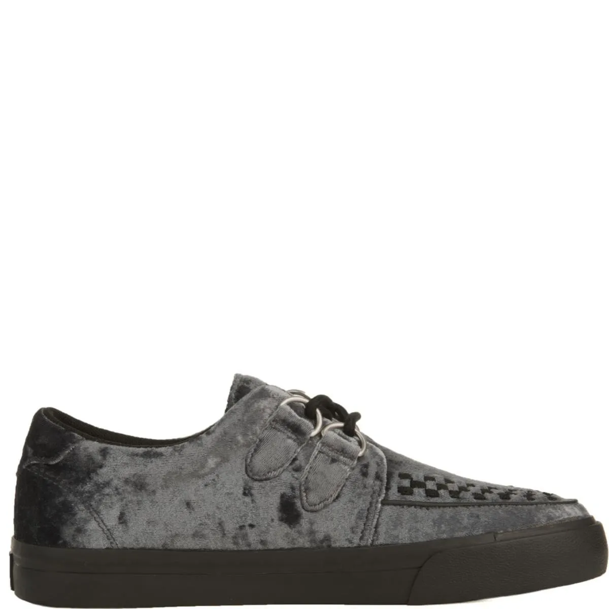 T.U.K for Women: Icy Blue Velvet VLK Sneakers
