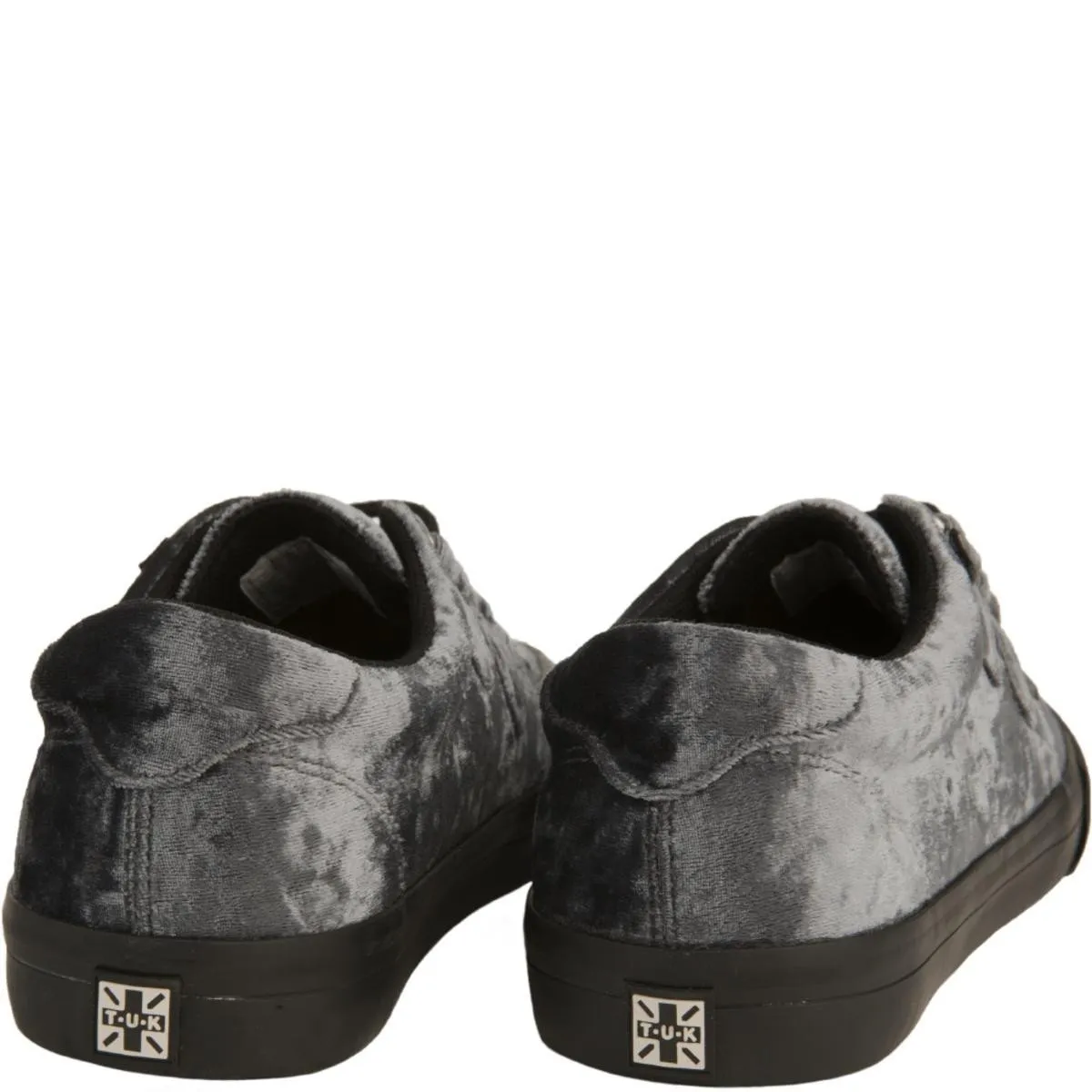 T.U.K for Women: Icy Blue Velvet VLK Sneakers