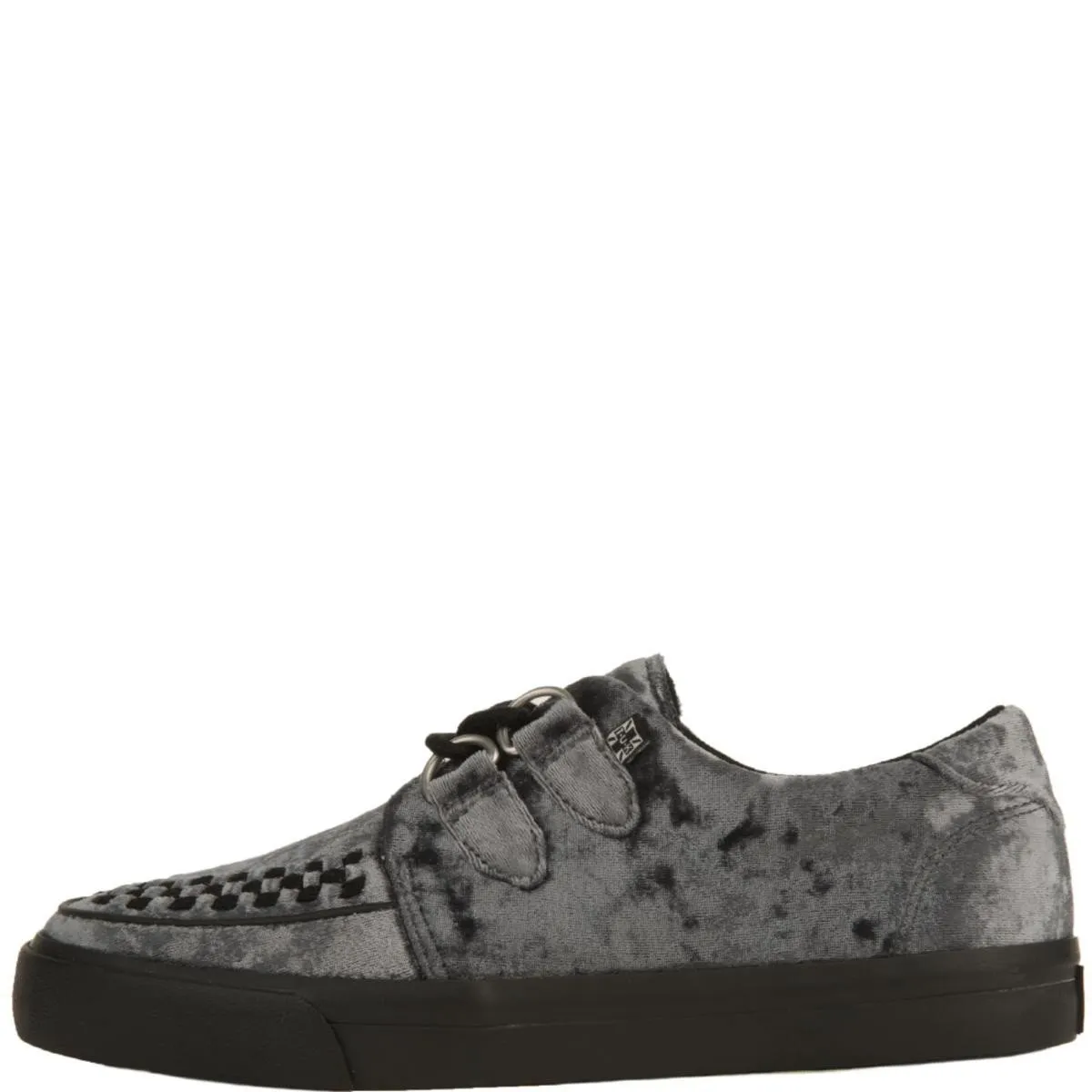 T.U.K for Women: Icy Blue Velvet VLK Sneakers