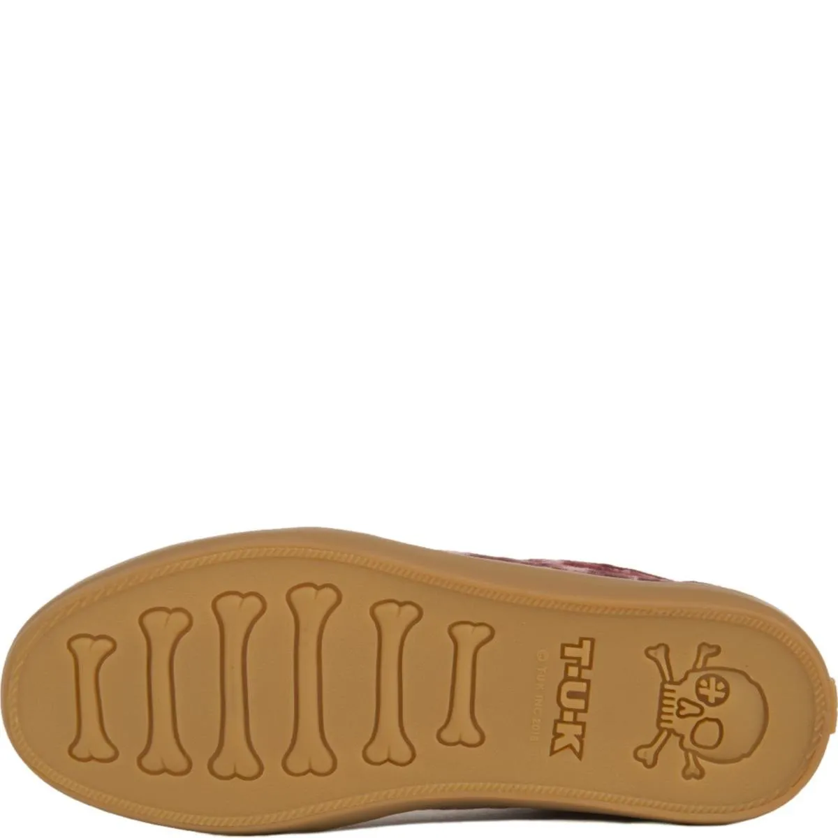 T.U.K for Women: Rose Pink Velvet VLK Sneakers