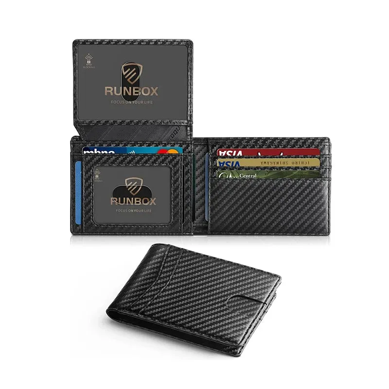 Ultra Thin RFID Leather Wallet