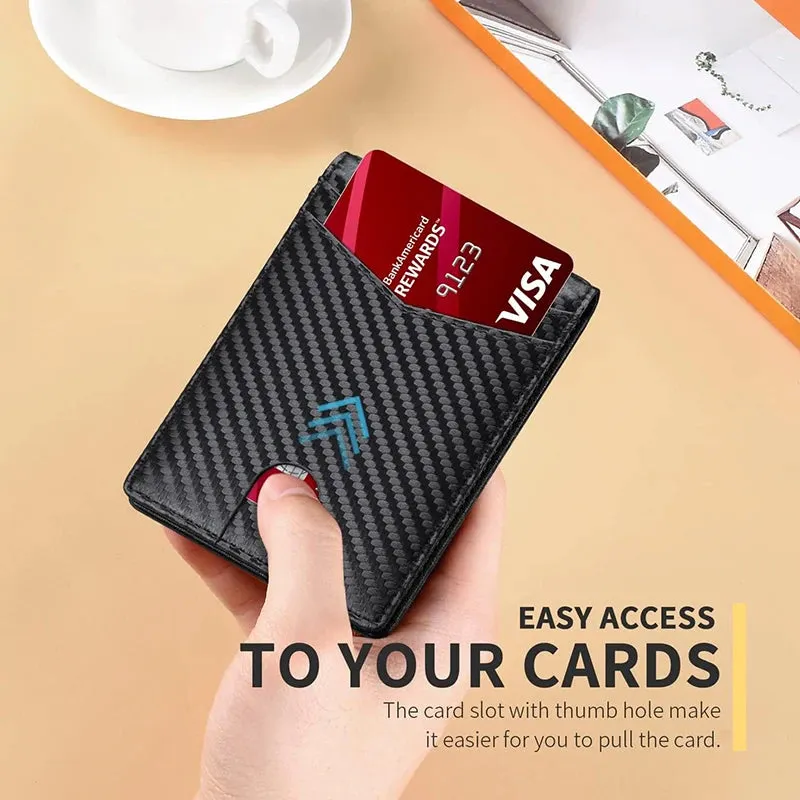 Ultra Thin RFID Leather Wallet
