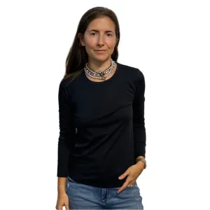 UN - Basic Long Sleeve T | Noir