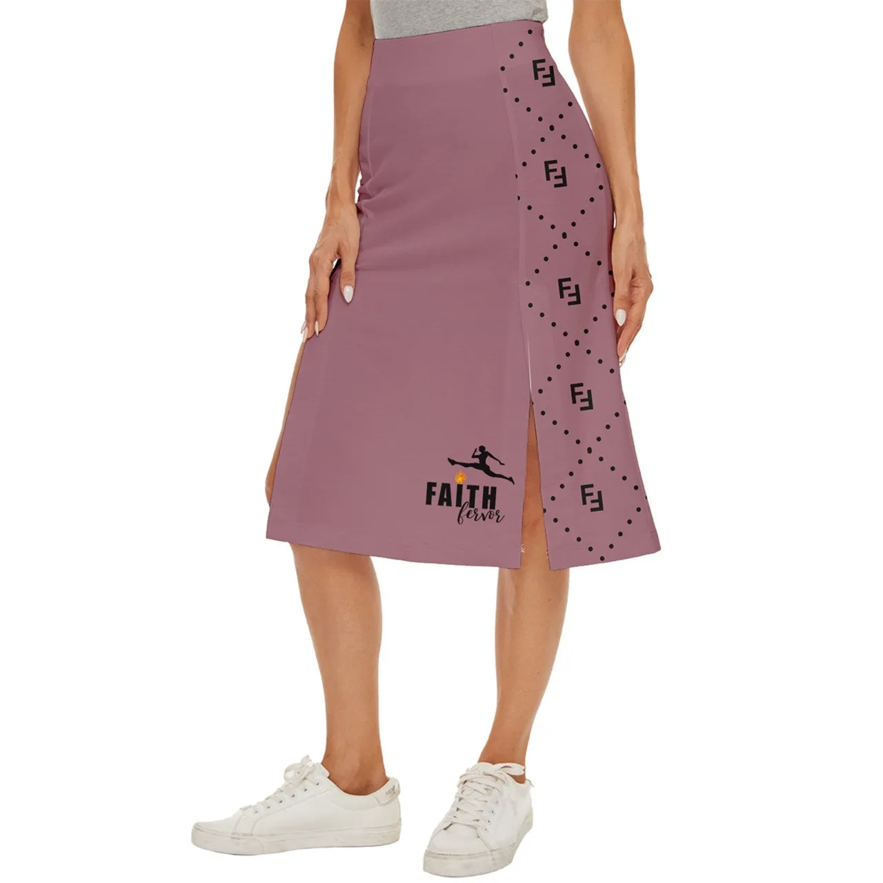Untitled design (11) Midi Panel Skirt