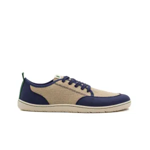 Vegan barefoot blue-linen TON019