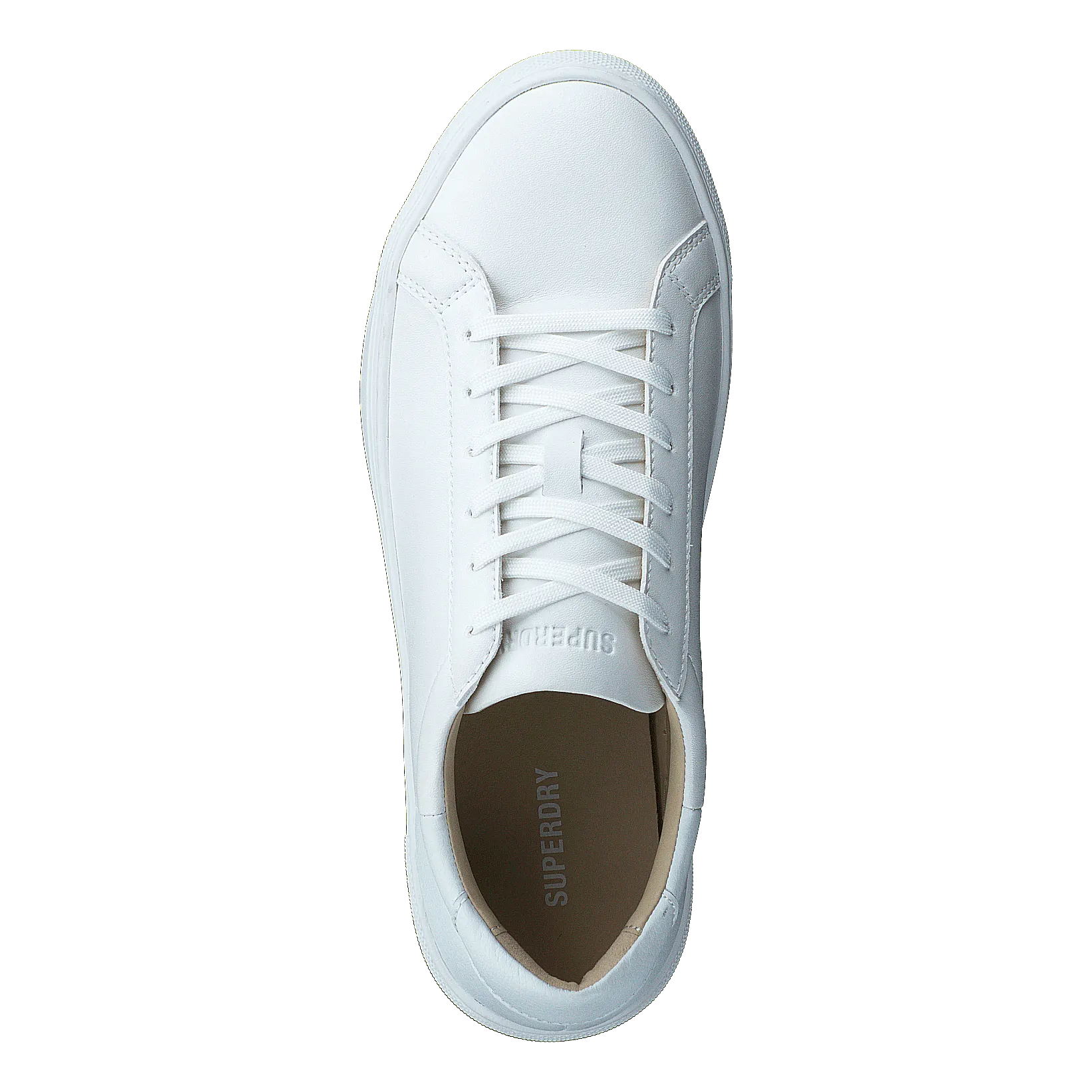 Vegan Retro Court Trainer White
