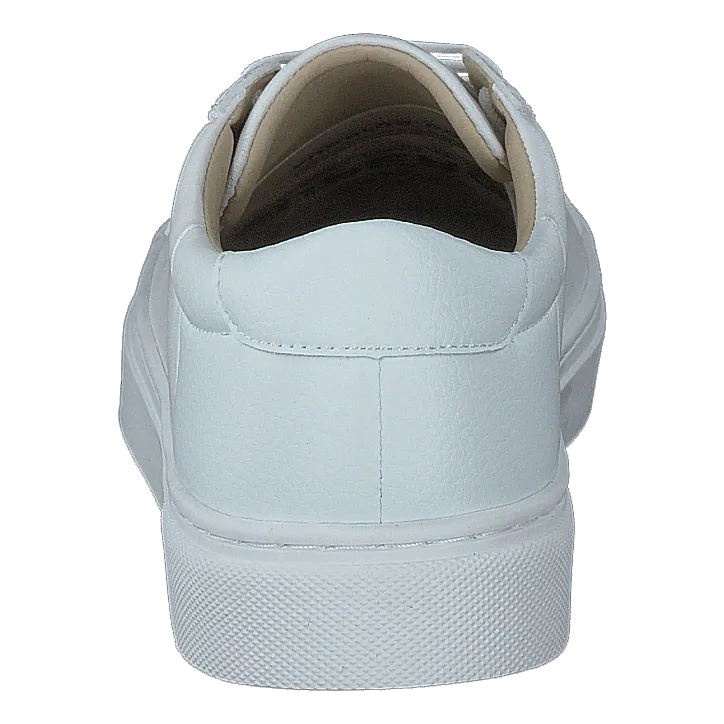 Vegan Retro Court Trainer White