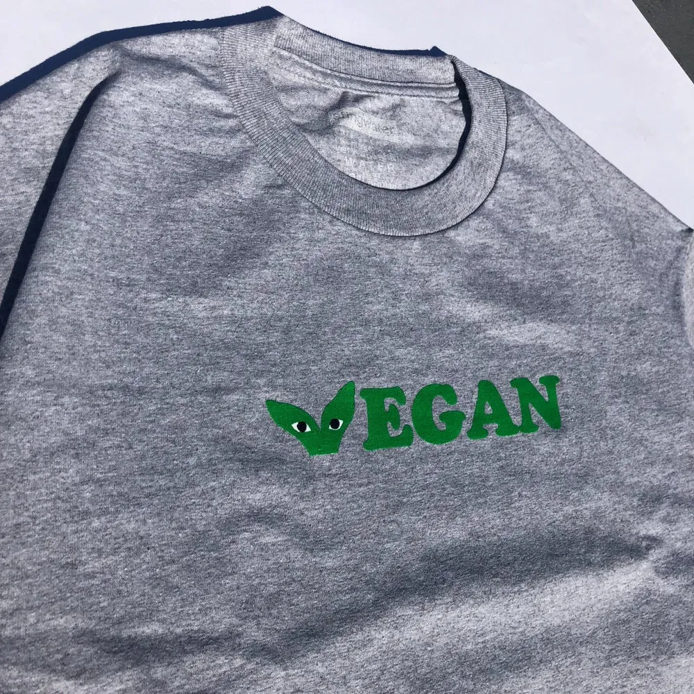 Vegan T Shirt Sport Grey