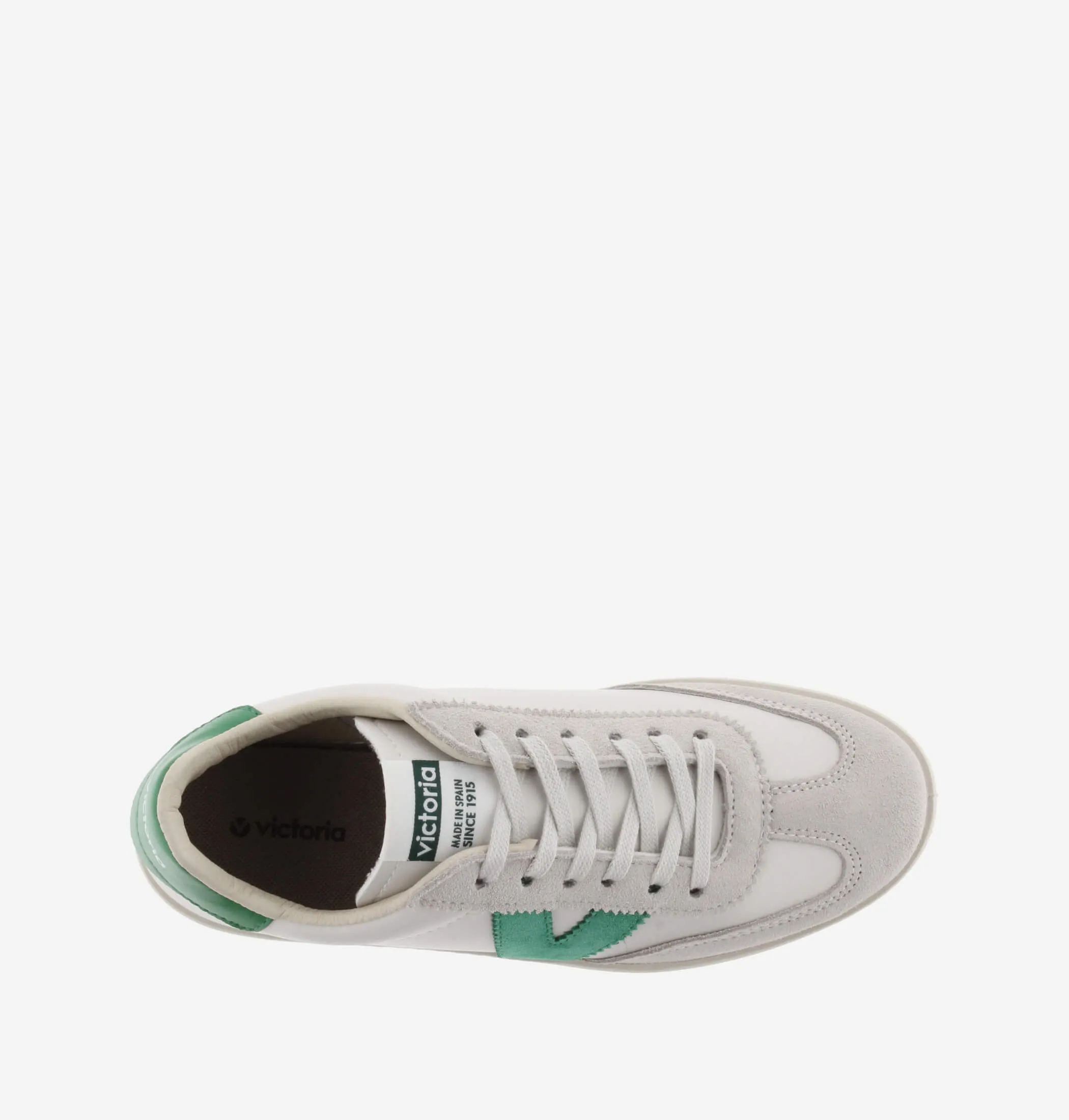 Victoria Berlin Off White Sneakers - Green