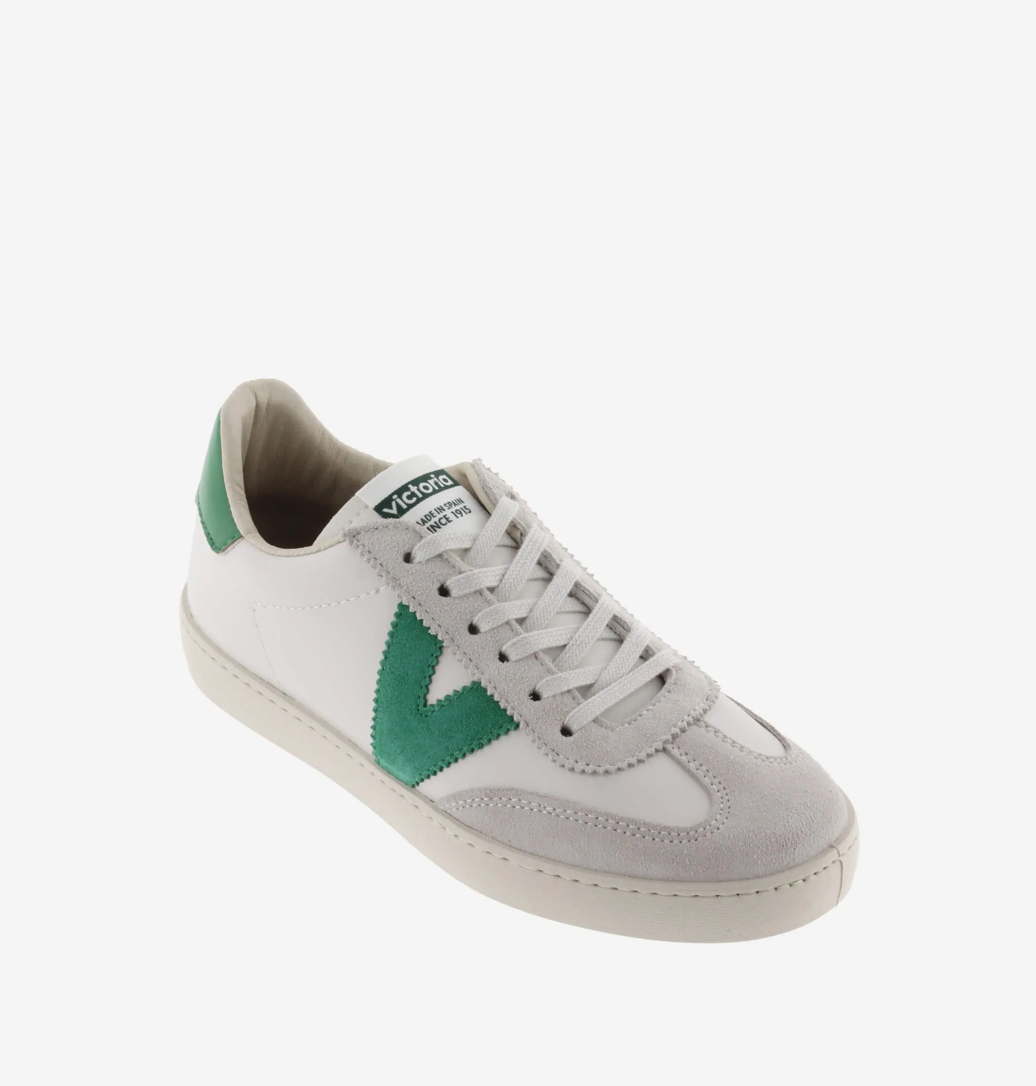 Victoria Berlin Off White Sneakers - Green
