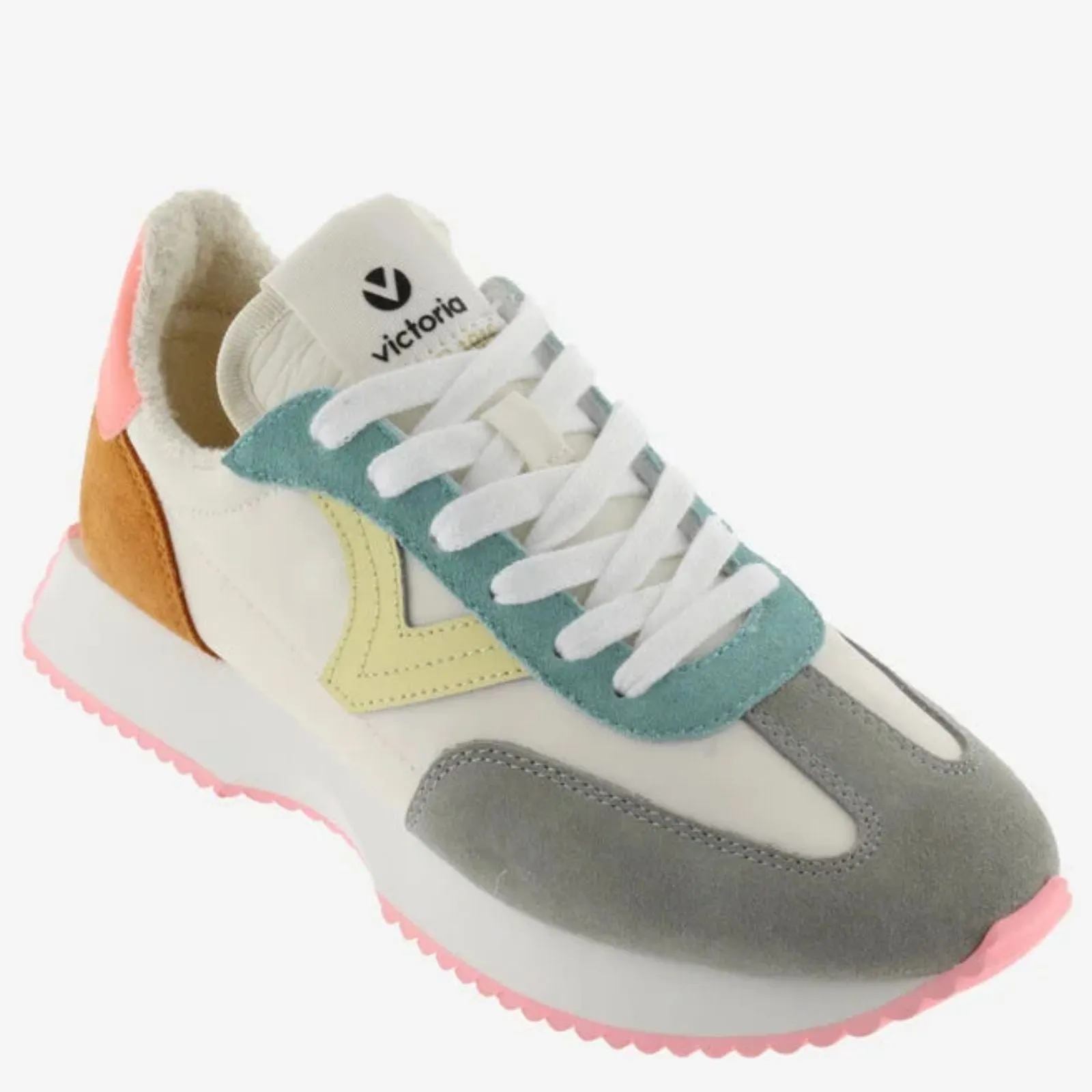 Victoria Cosmos Coral Mix Sneakers