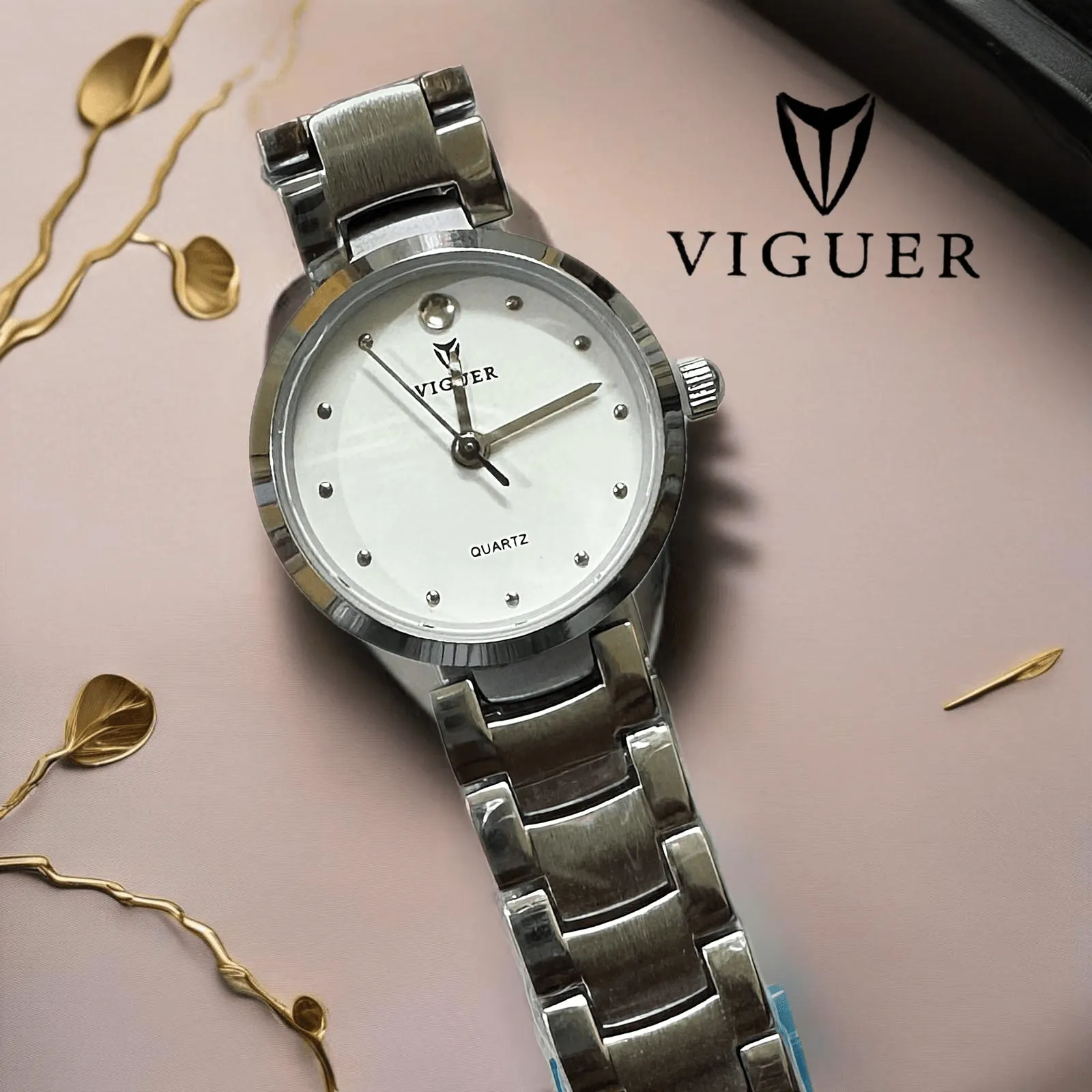 VIGUER Luxury Women Wrist Watch Waterproof - 1332L