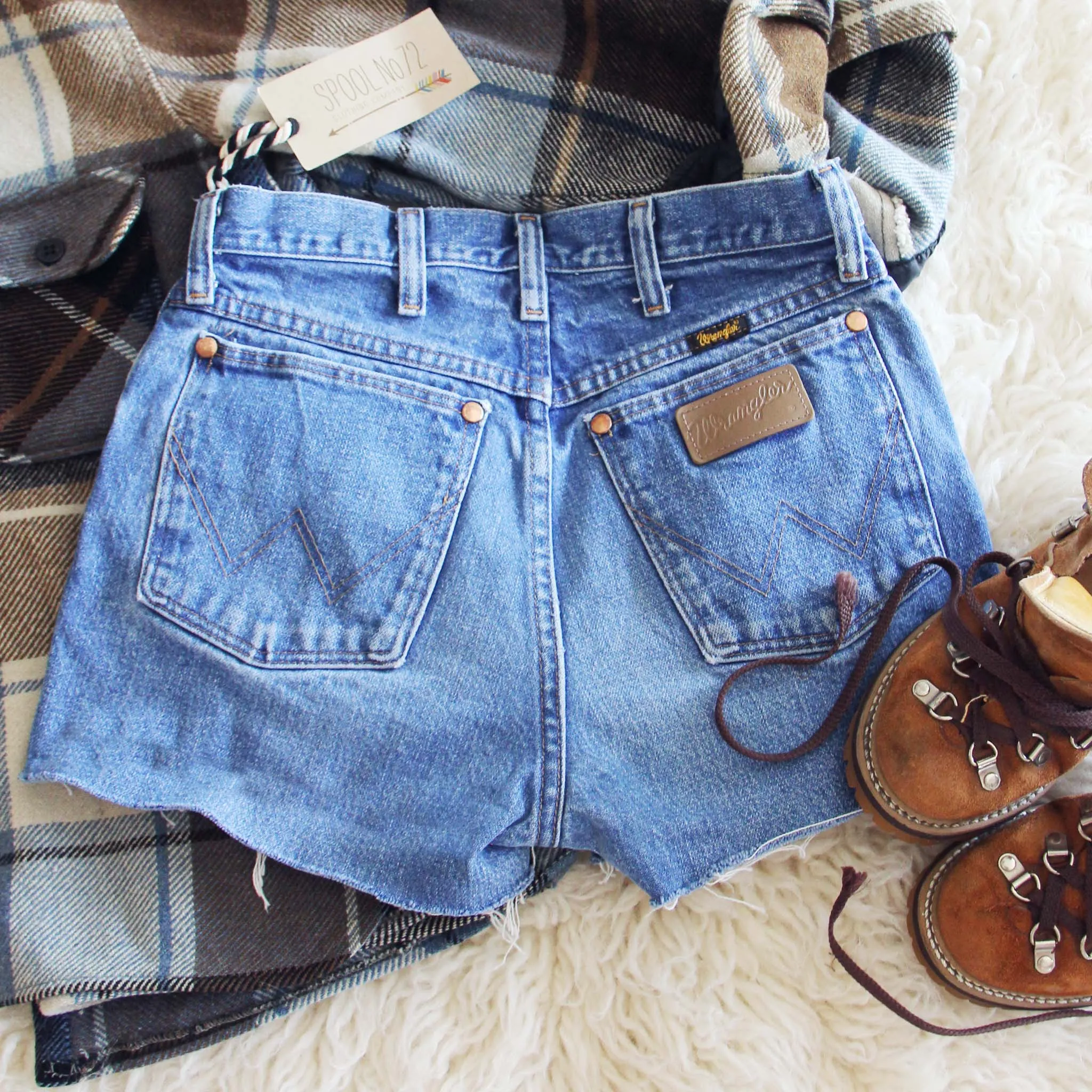 Vintage Cut-Off Wrangler Shorts