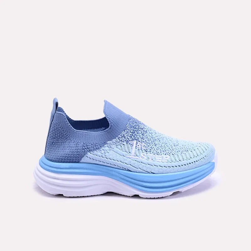 Vionette Blue Slip On Sneakers 0440760