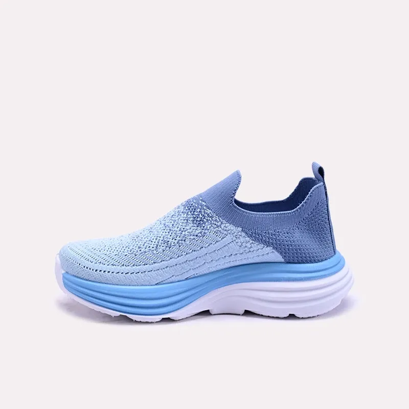 Vionette Blue Slip On Sneakers 0440760