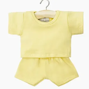 Vito T-Shirt   Shorts Set - Vanilla Jersey