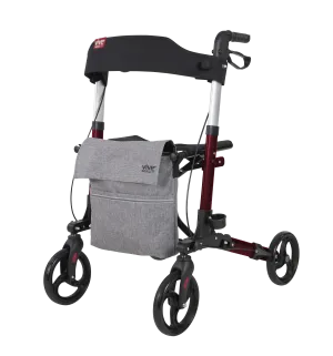 Vive Mobility Walker Rollator - Lightweight Foldable Walking Transport
