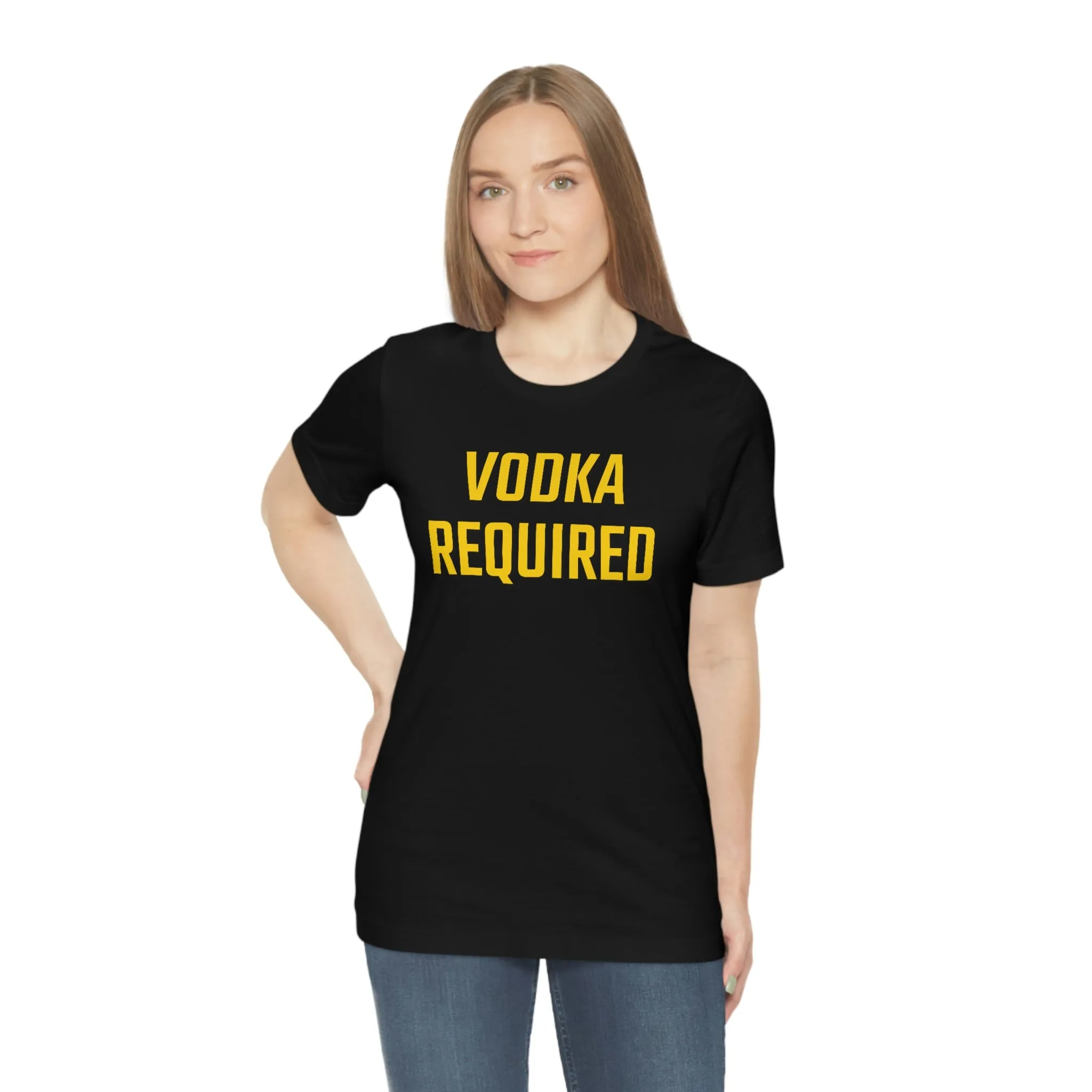Vodka Required Short Sleeve Tee