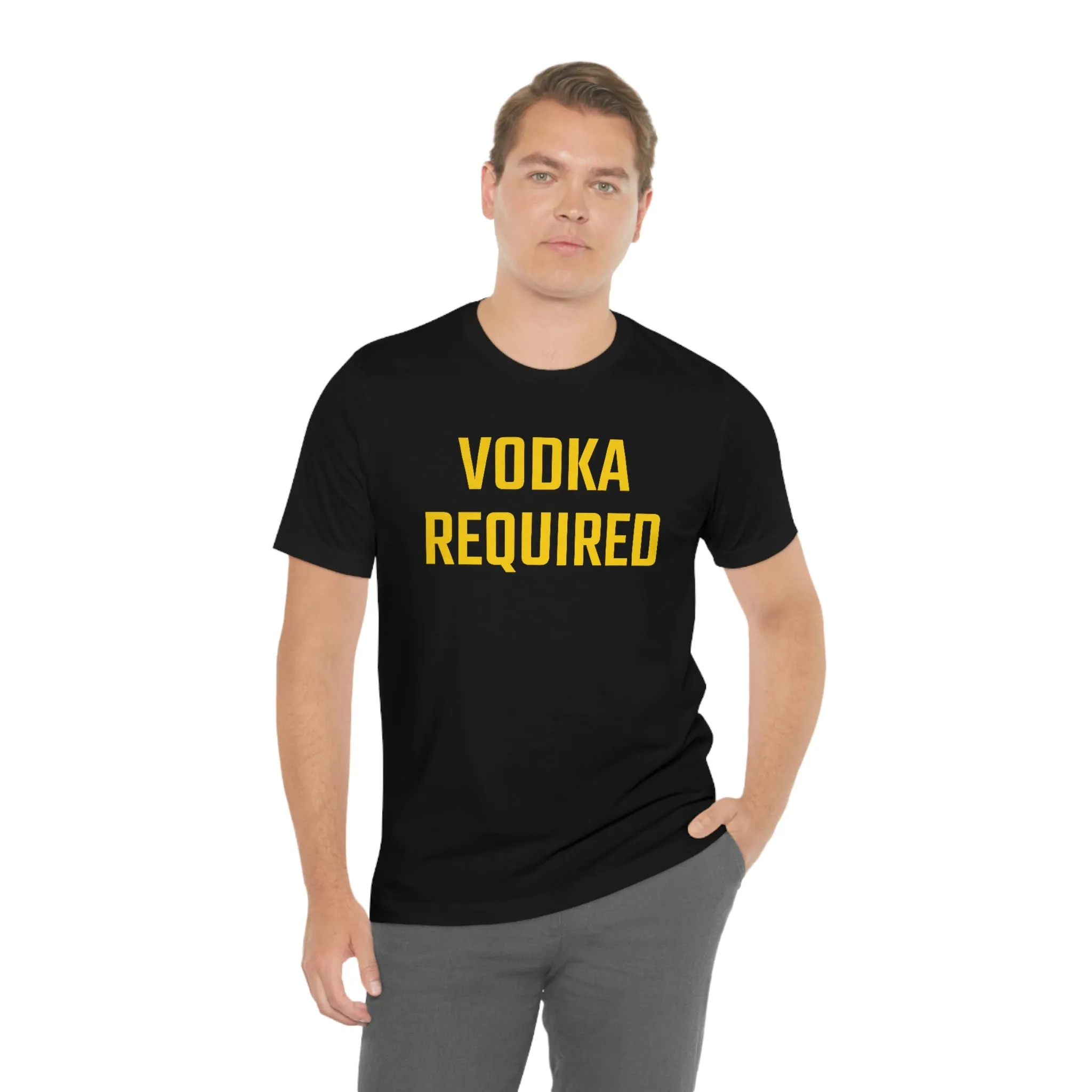 Vodka Required Short Sleeve Tee