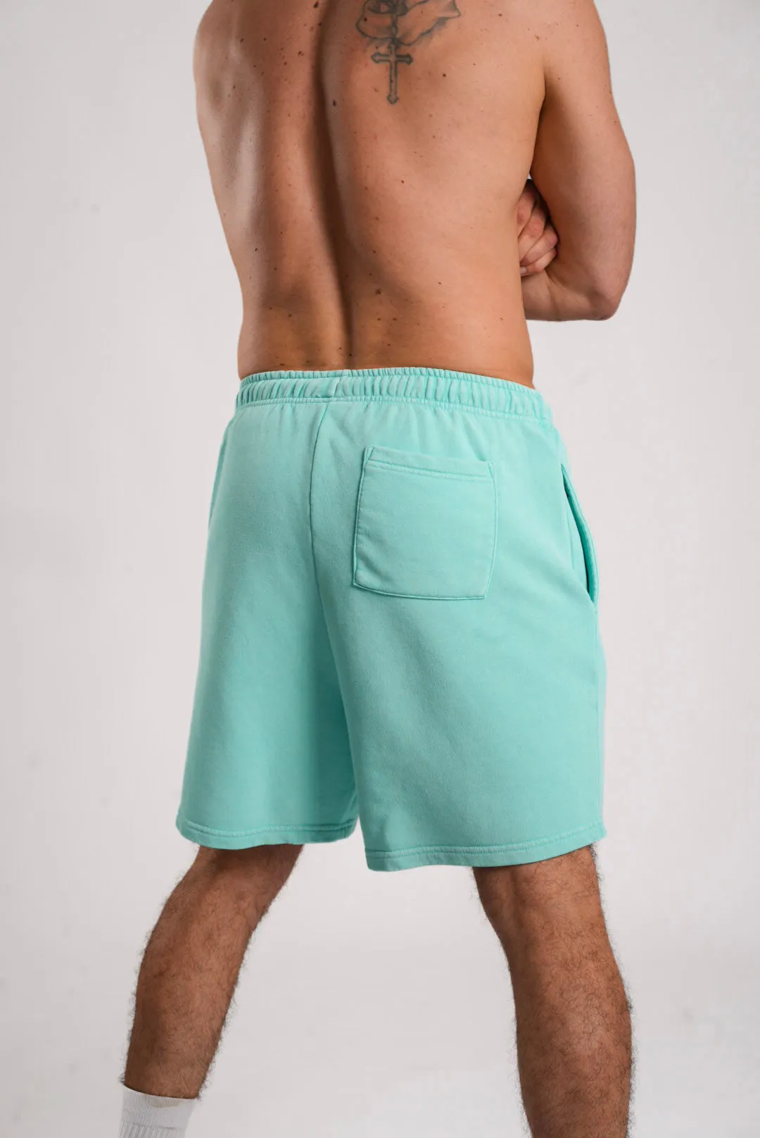 Washed Cotton Shorts