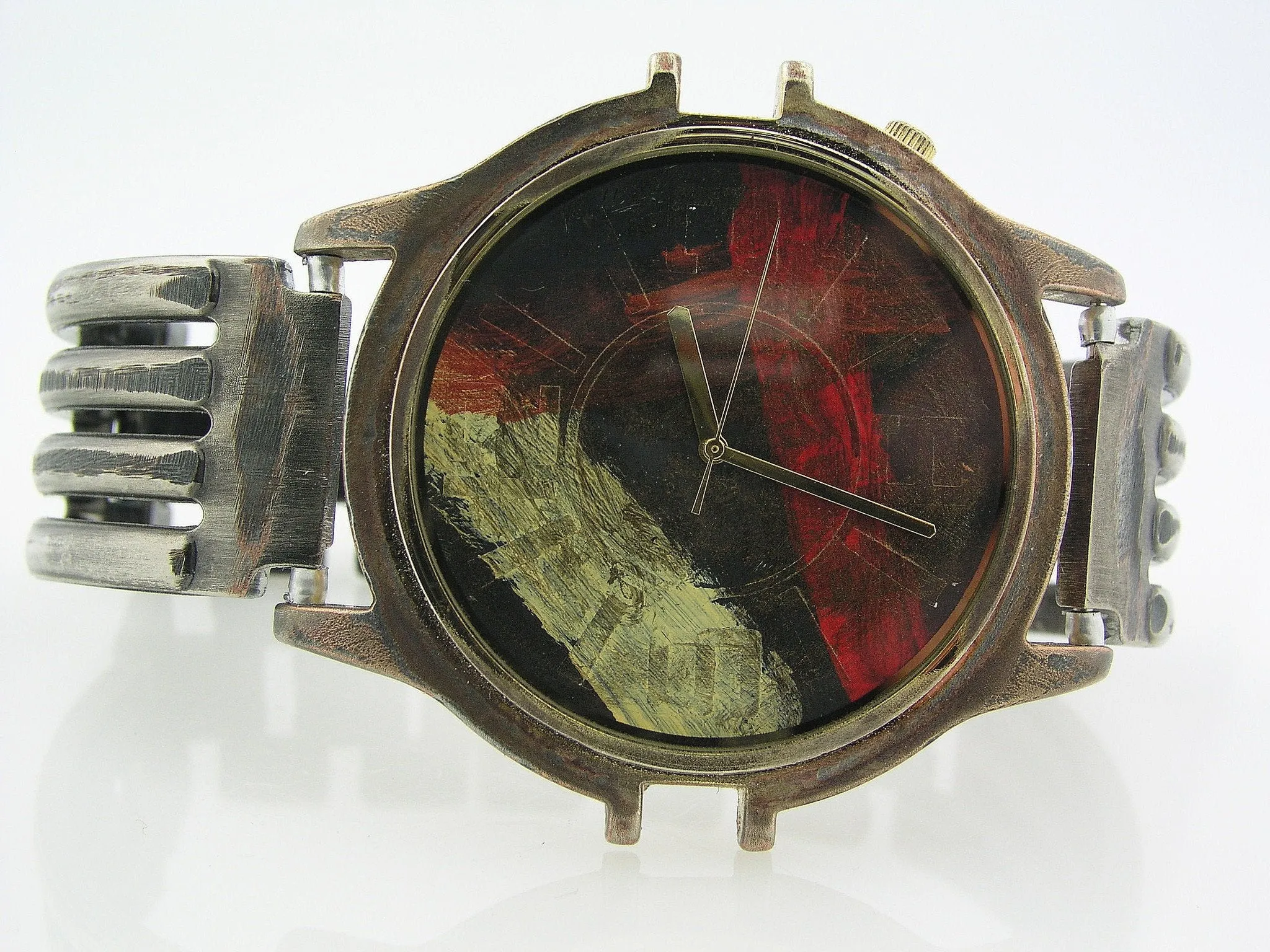 Watch with  Multicolor Dial