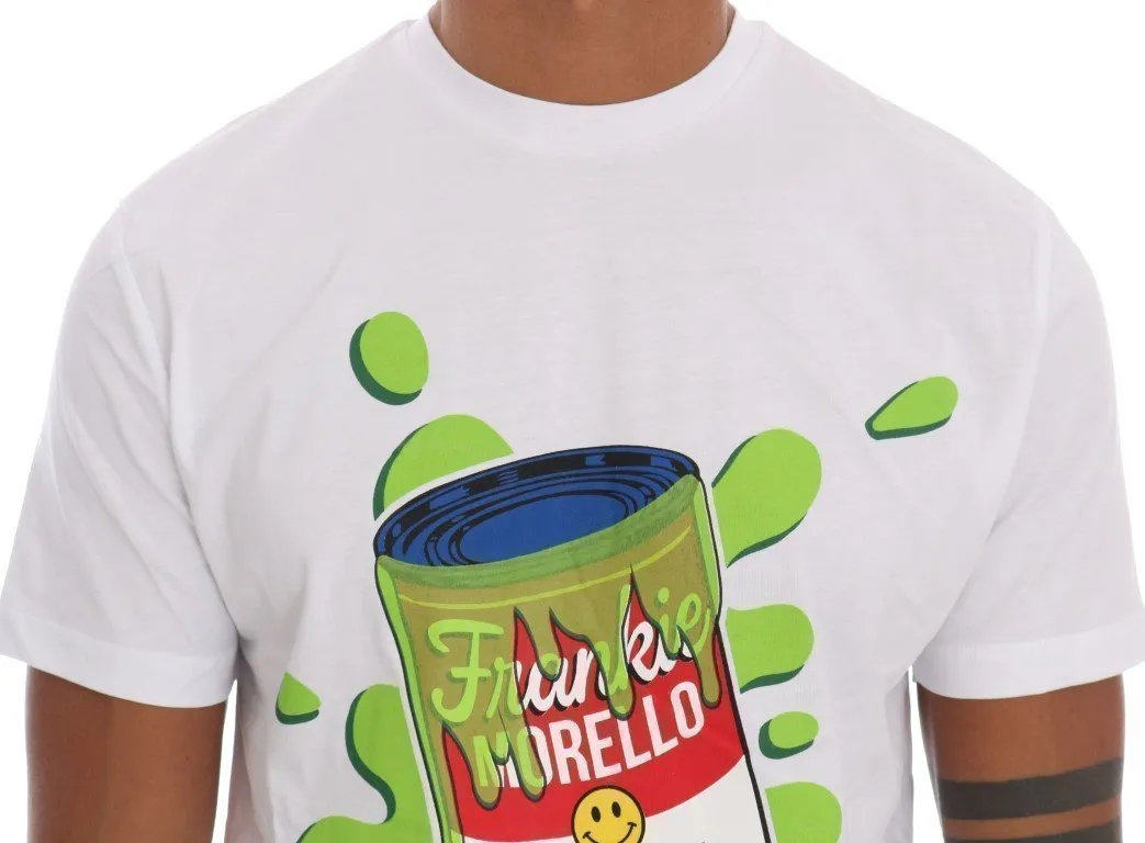 White Cotton Can Of Smiles T-Shirt