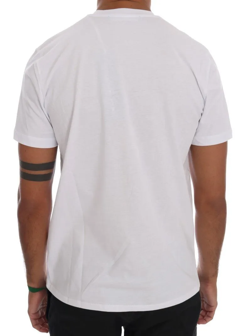 White Cotton Can Of Smiles T-Shirt