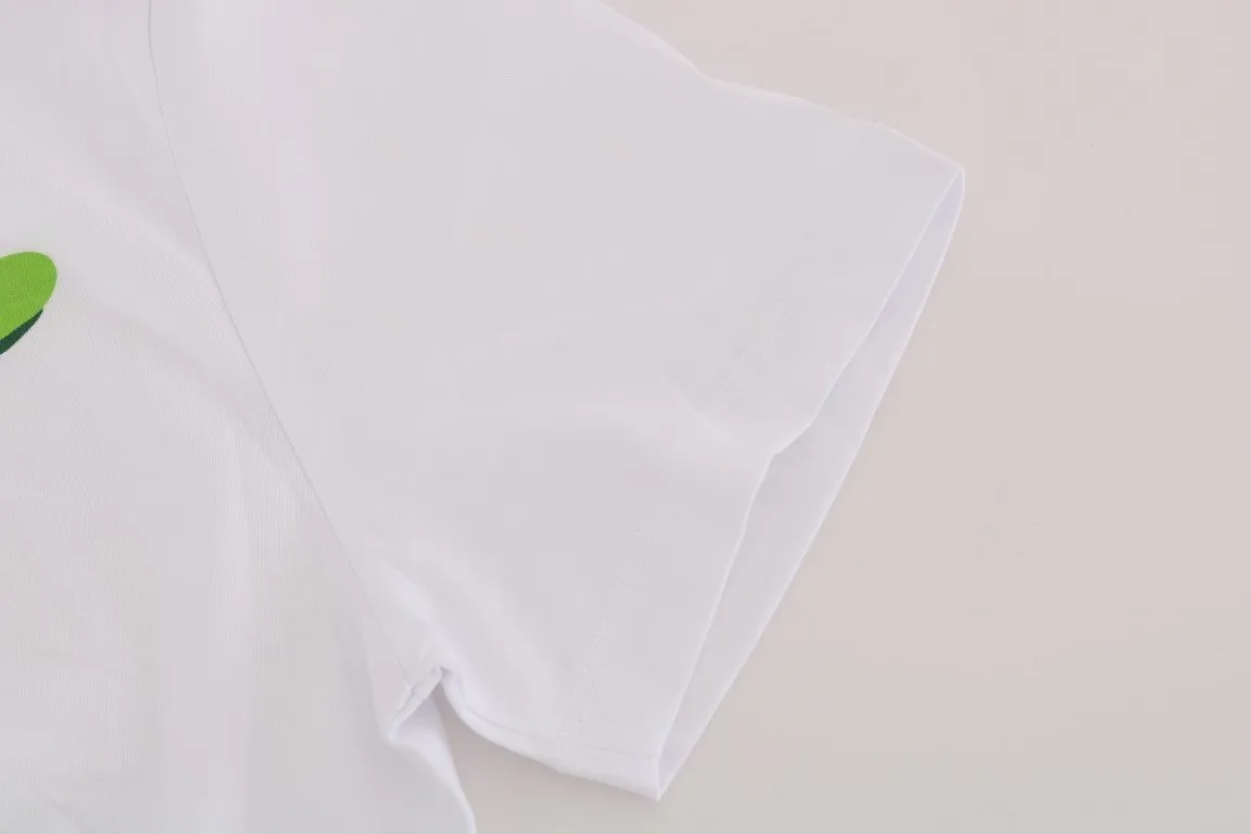 White Cotton Can Of Smiles T-Shirt