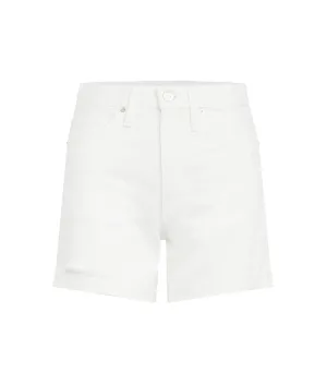 White devon high rise boyfriend short