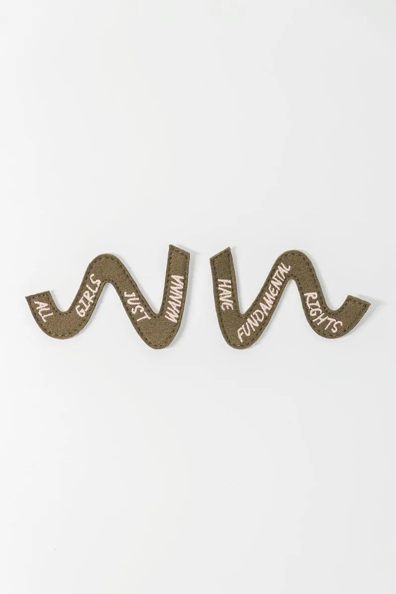 Wild Walker Vegan Suede Straps | Khaki